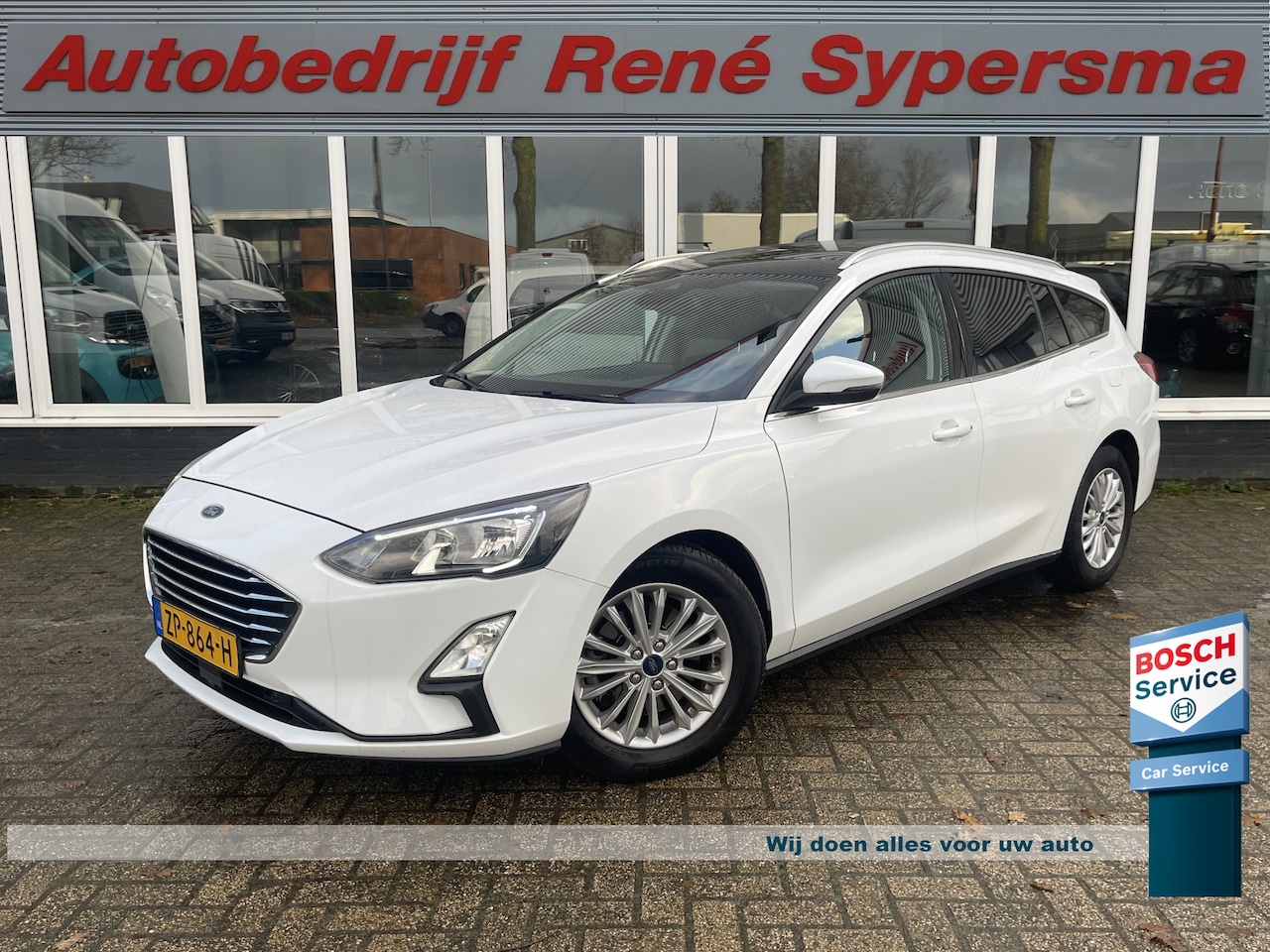 Ford Focus Wagon - 1.0 EcoBoost Titanium Business Stoel/|Stuur Verwarming | Topstaat! - AutoWereld.nl