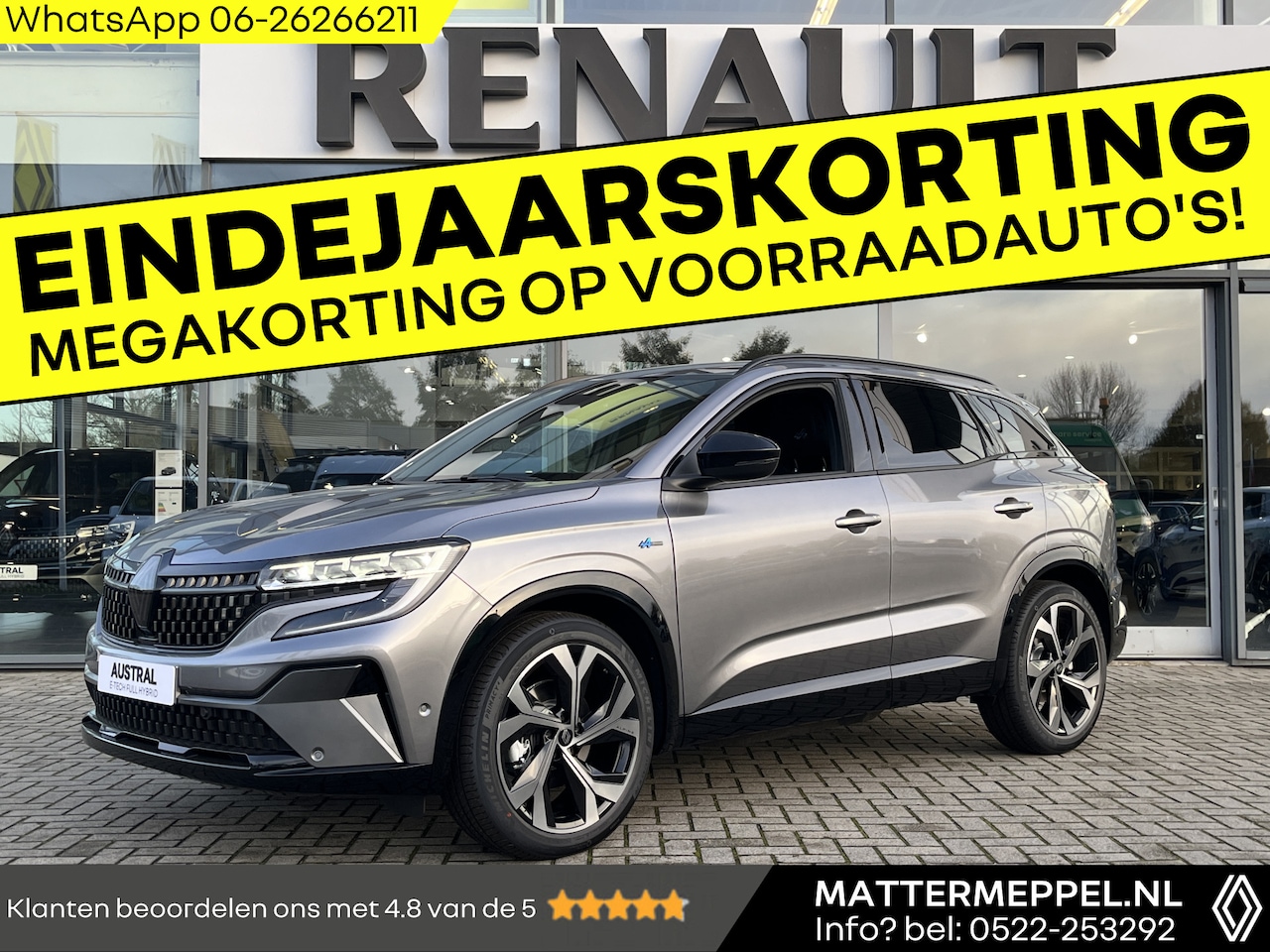 Renault Austral - E-Tech Hybrid 200 Techno Esprit Alpine | Pack Safety | Pack Adv. Driving - AutoWereld.nl