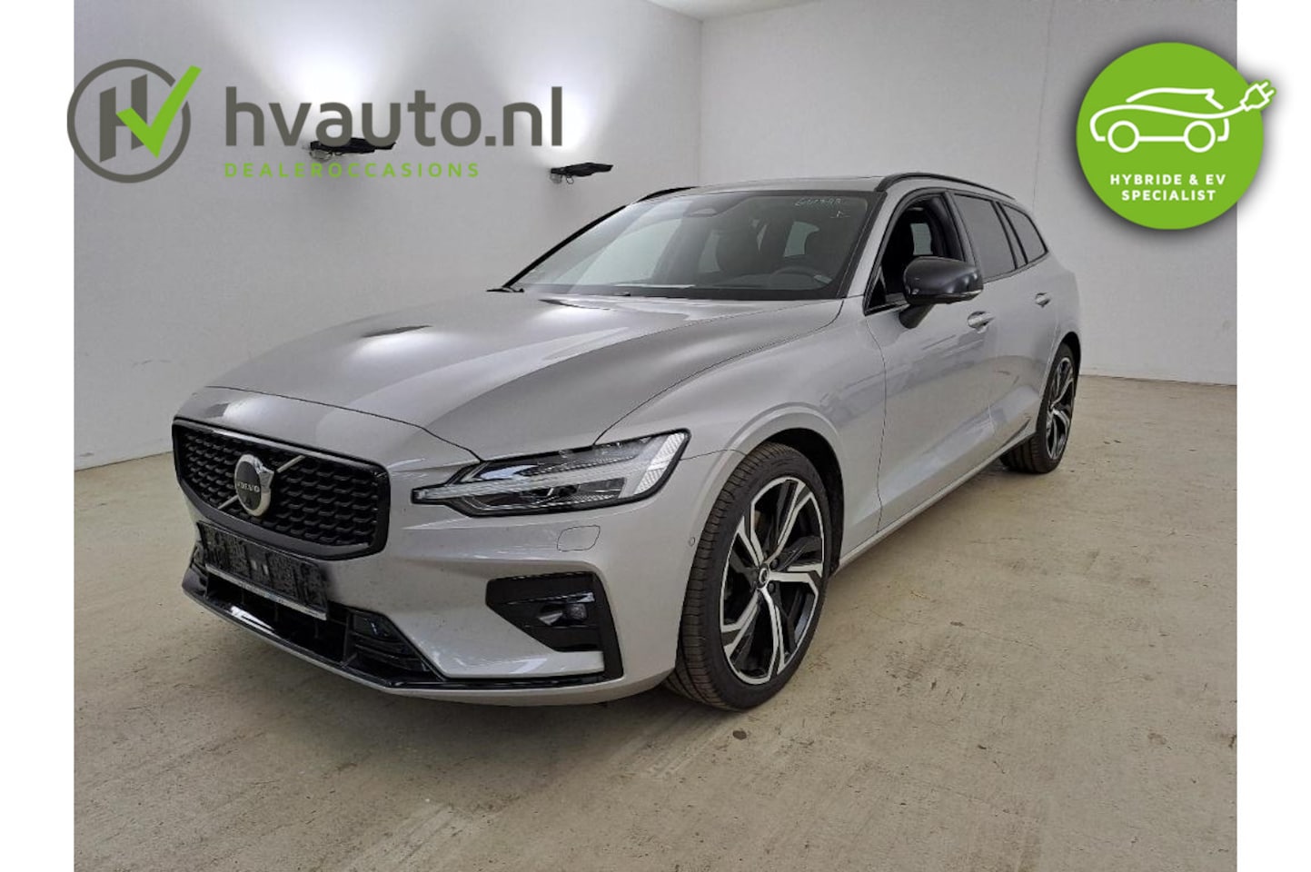 Volvo V60 - 2.0 B4 198PK ULTIMATE DARK AUT8 | Nappa Leder | Stoelventilatie | Massage - AutoWereld.nl