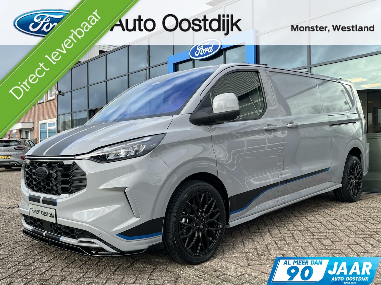 Ford Transit Custom - 300 2.0 TDCI L2H1 Sport 170PK Automaat DIRECT RIJDEN!! 2x Schuifdeur B&O Adaptieve Cruise - AutoWereld.nl