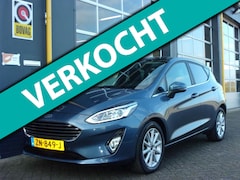 Ford Fiesta - 1.0/100pk AUT. TITANIUM CAM NAV TEL LED PDC VenA+PARKEERASSISTENT TH SCHUIFKANTELDAK PRIVA