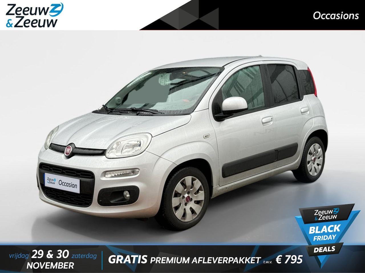 Fiat Panda - 0.9 TwinAir Lounge Dealer Onderhouden | AUTOMAAT | Hoge Instap | Elektrische Ramen & Spieg - AutoWereld.nl