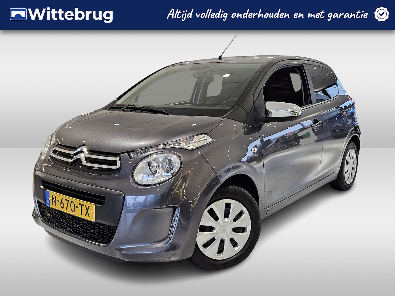 Citroën C1 - 1.0 VTi Feel | Airco | Touchscreen met Camera | Navigatie via Apple Carplay of Android Aut - AutoWereld.nl