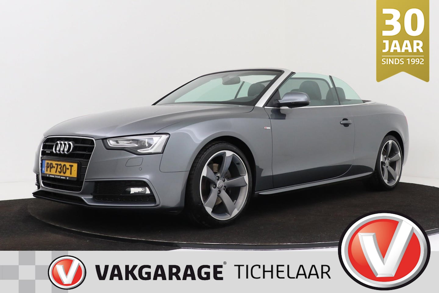 Audi A5 Cabriolet - 2.0 TFSI quattro S-Line | Leer | Keyless Entry/Start | Climate Control | Stoelverwarming | - AutoWereld.nl