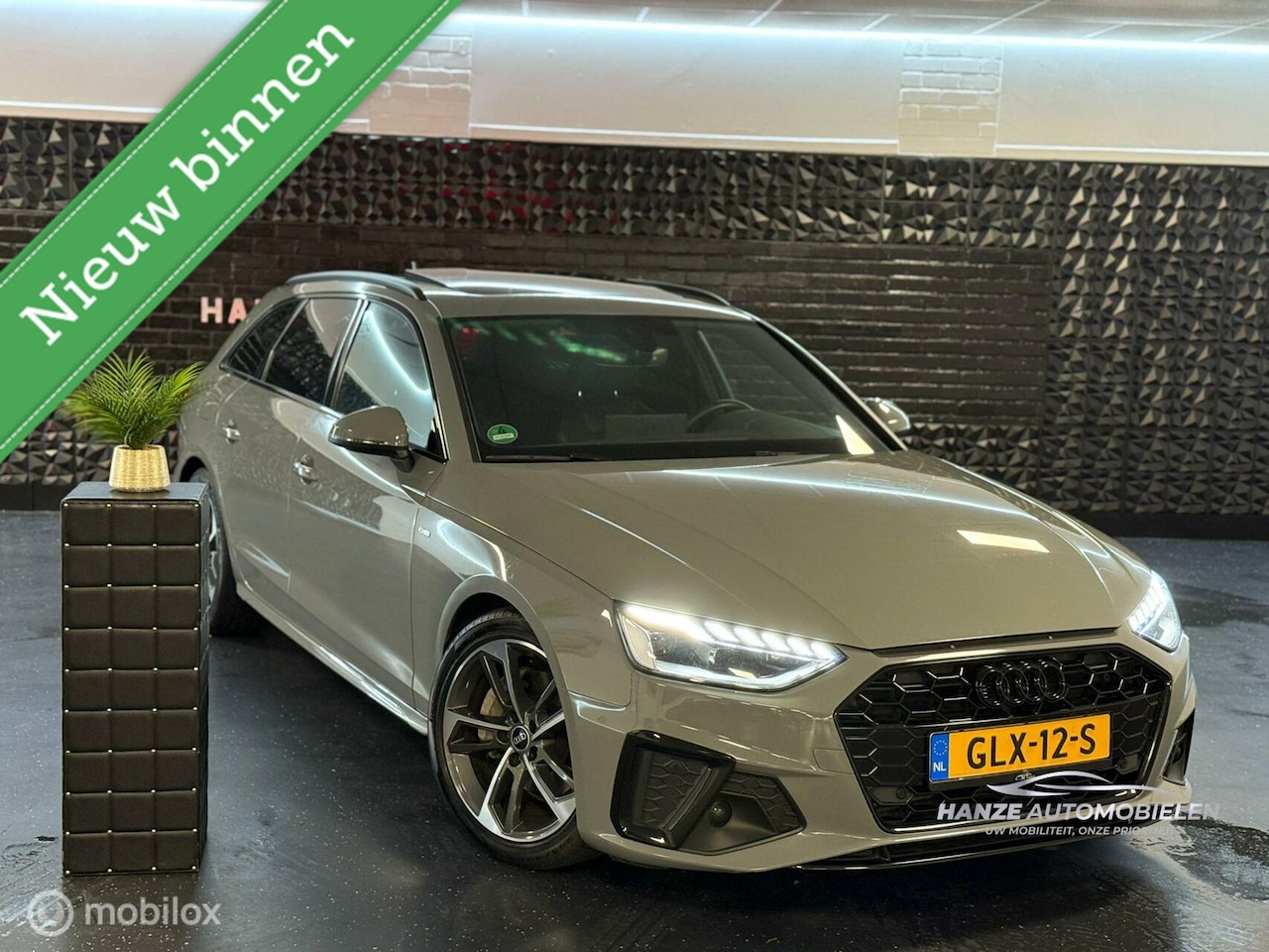 Audi A4 Avant - 40 TFSI 3×S-Line Pano Nardo-Grey nieuwstaat - AutoWereld.nl