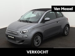 Fiat 500e - Cabriolet Icon 42 kWh | Navigatie | Cruise control | Apple/Android carplay | Lichtmetalen