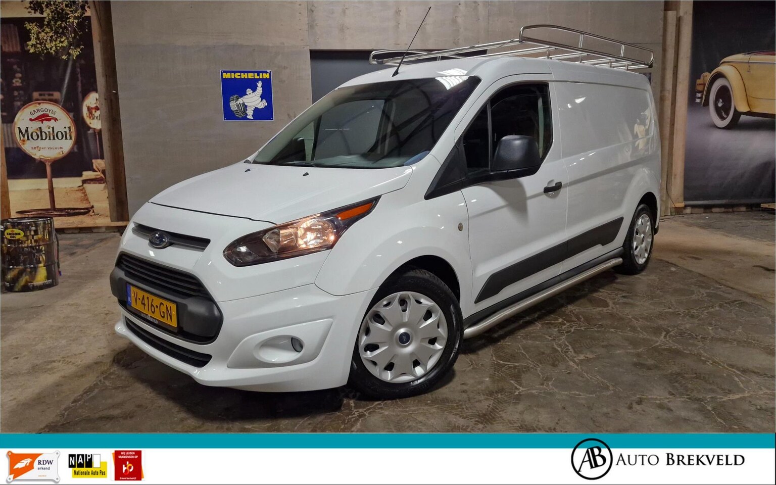 Ford Transit Connect - 1.5 TDCI L2 Trend 101PK EURO 6 | Elektrisch pakket | Airco | NAP - AutoWereld.nl