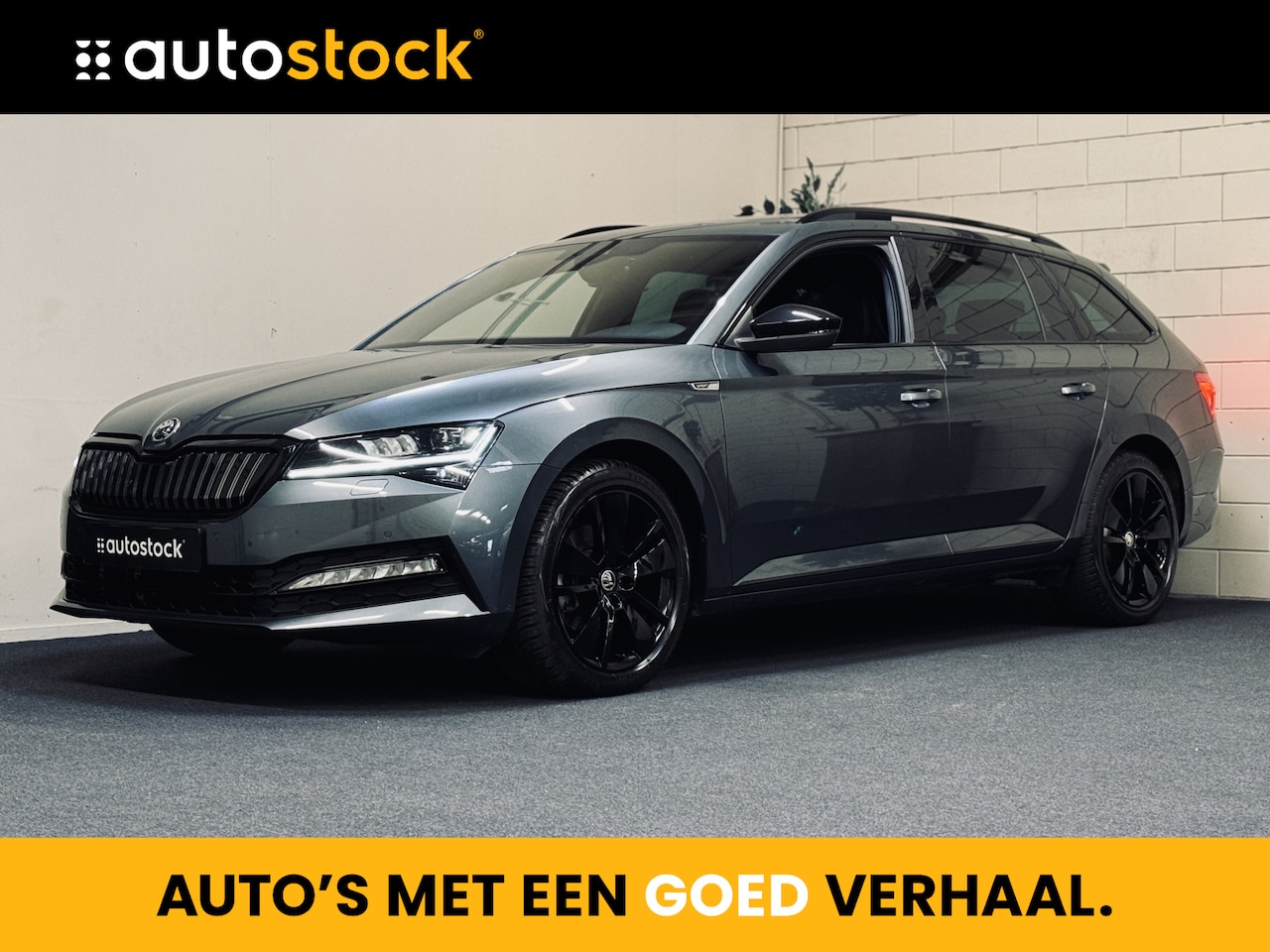 Skoda Superb Combi - 1.4 TSI iV PHEV Sportline | Panorama | Canton | Memory - AutoWereld.nl