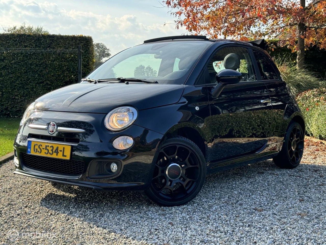 Fiat 500 - 0.9 TwinAir Turbo 500S Cabrio , Clima , - AutoWereld.nl