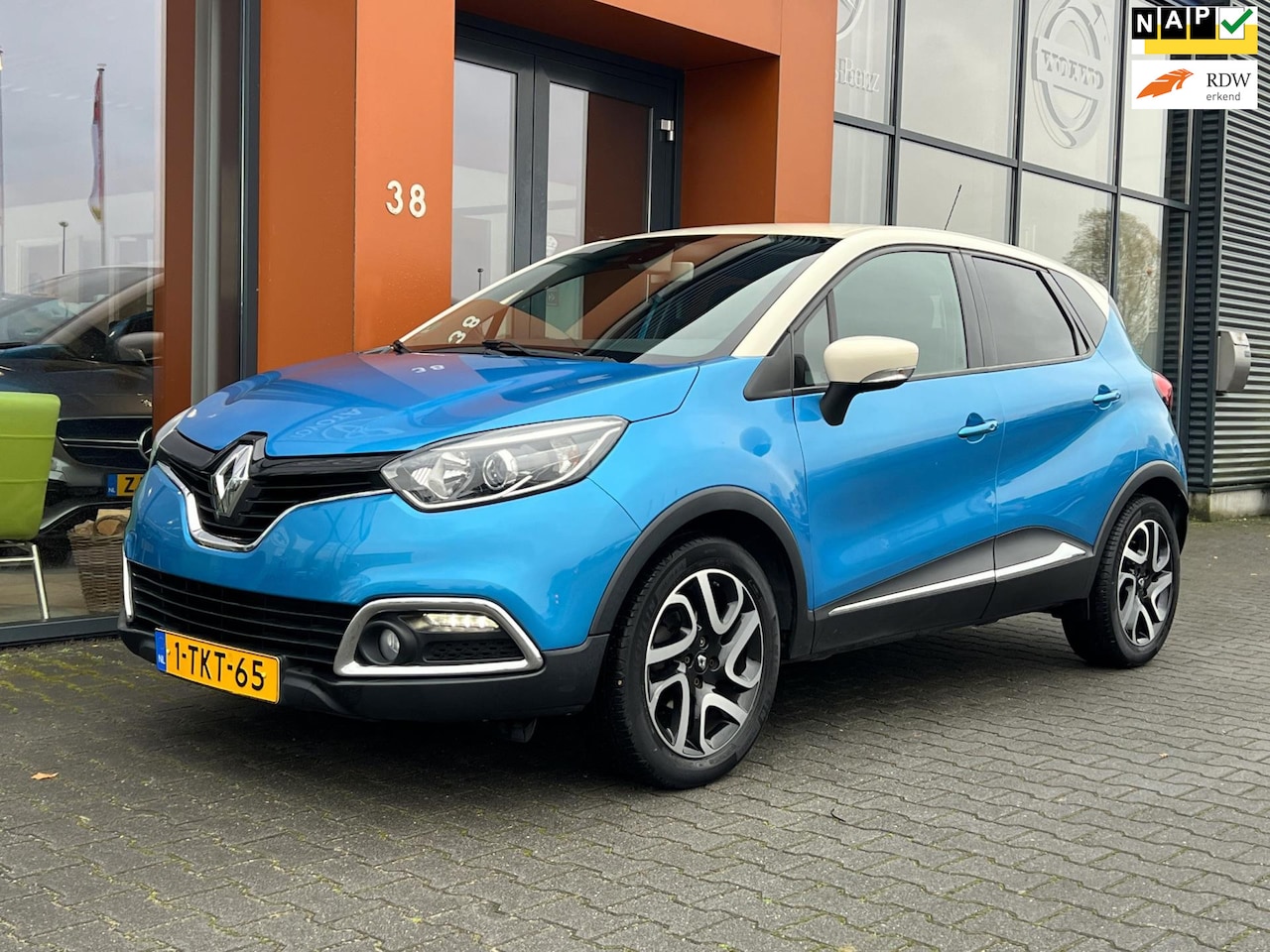 Renault Captur - 0.9TCe|Cruise|Navi|Bluetooth|Airco|Keyless - AutoWereld.nl