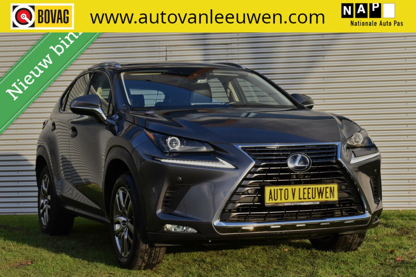 Lexus NX - 300h AWD Luxury Hybrid LEDER/CAMERA/LED/ACC/ETC.! - AutoWereld.nl