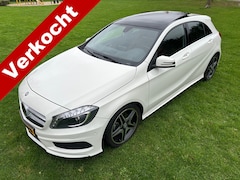 Mercedes-Benz A-klasse - 180 AMG* NAVIGATIE*PANORAMADAK*LEDER*STOEL VERW*CRUISE-CONTROL