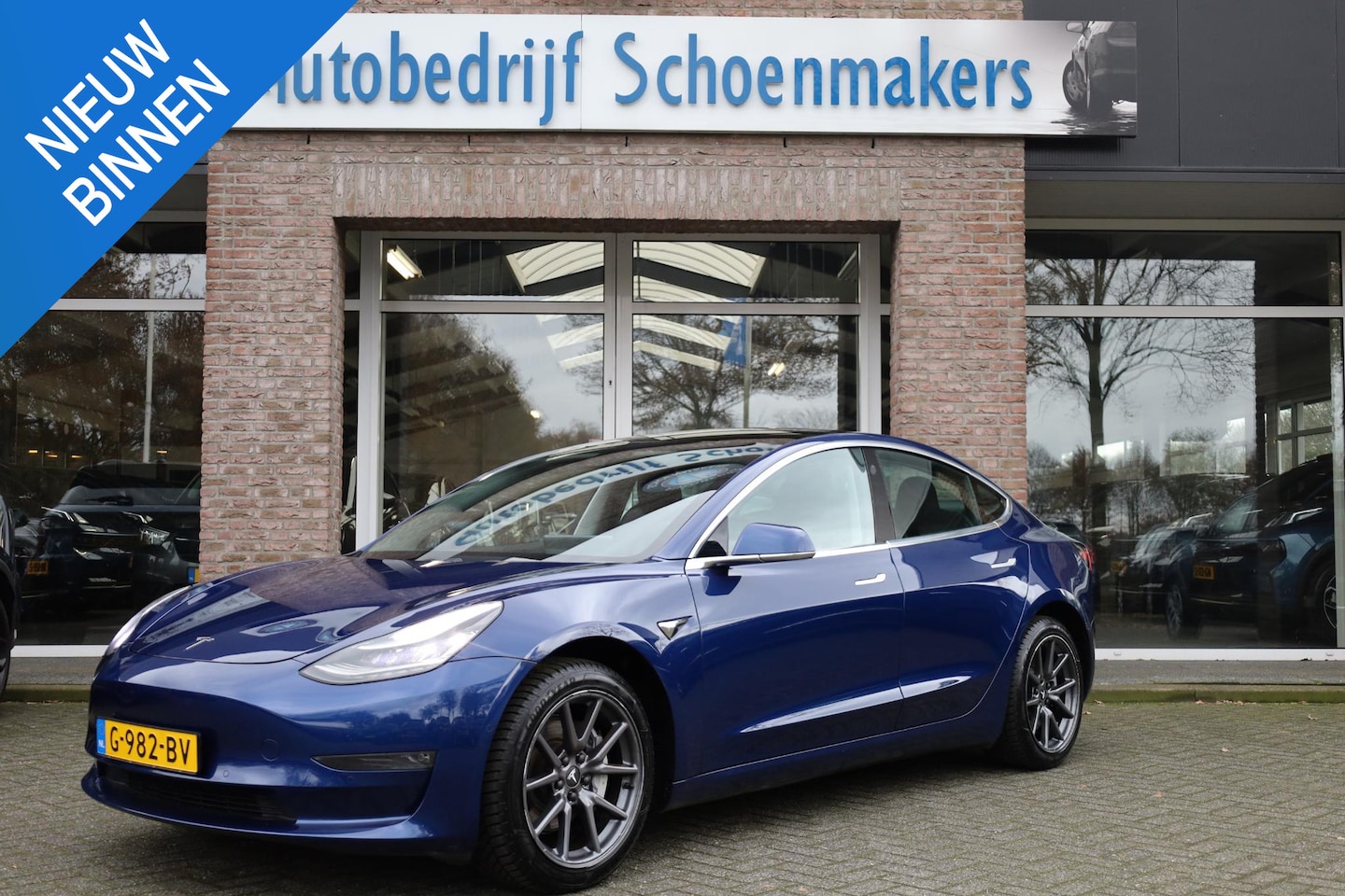 Tesla Model 3 - RWD Plus 60 kWh LEER CAMERA PANO LMV NAP MEMORY 18"LMV STOELVERWARMING CARPLAY ENZ! - AutoWereld.nl