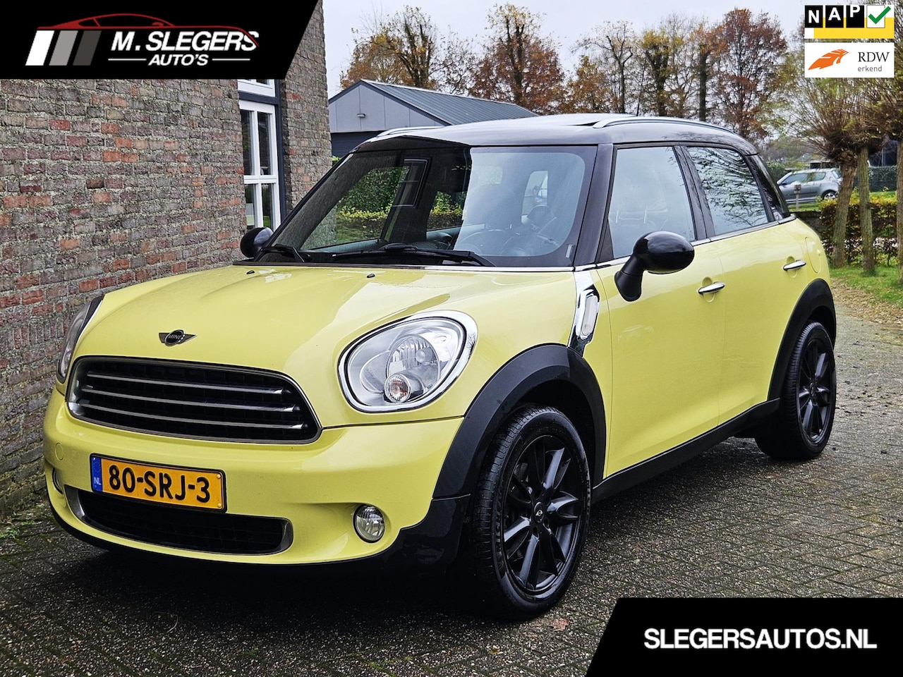 MINI Countryman - Mini 1.6 Cooper Chili*Panodak*Leder*NAP - AutoWereld.nl