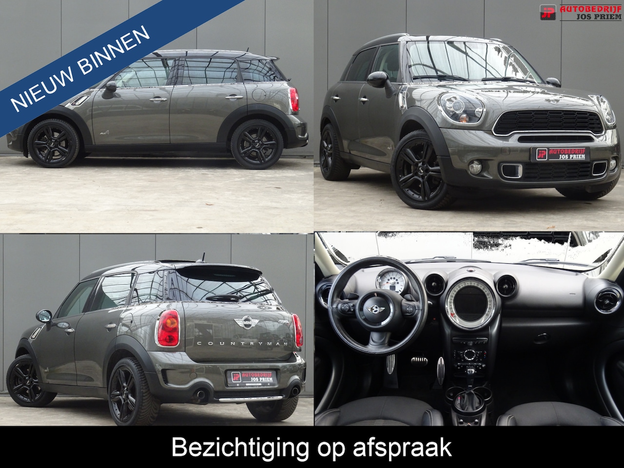 MINI Countryman - Mini 1.6 Cooper S ALL4 Chili * GERVISEERDE MOTOR 37DKM !! - AutoWereld.nl