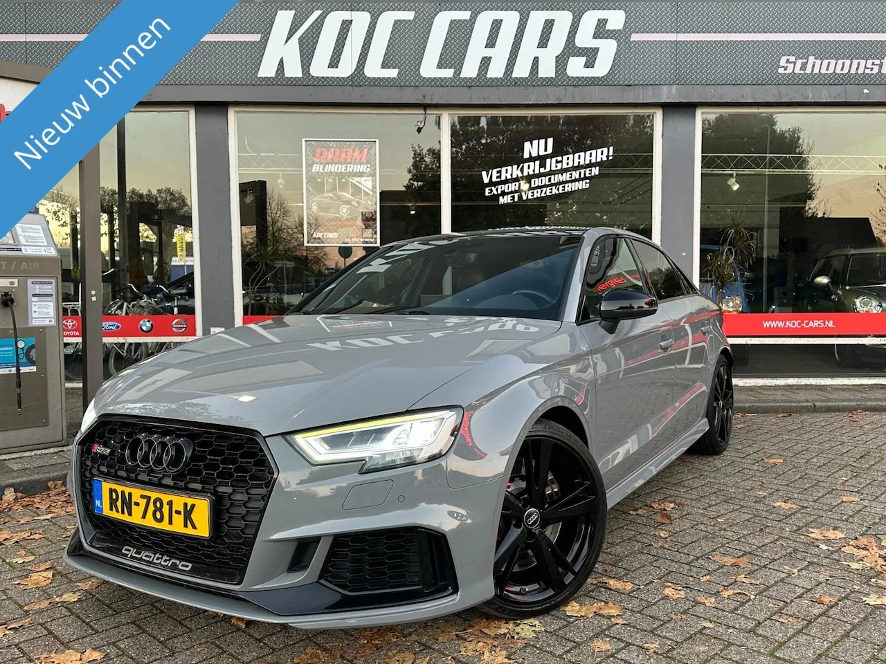 Audi A3 Limousine - 2.5 TFSI RS 3 quattro 2.5 TFSI RS 3 quattro - AutoWereld.nl