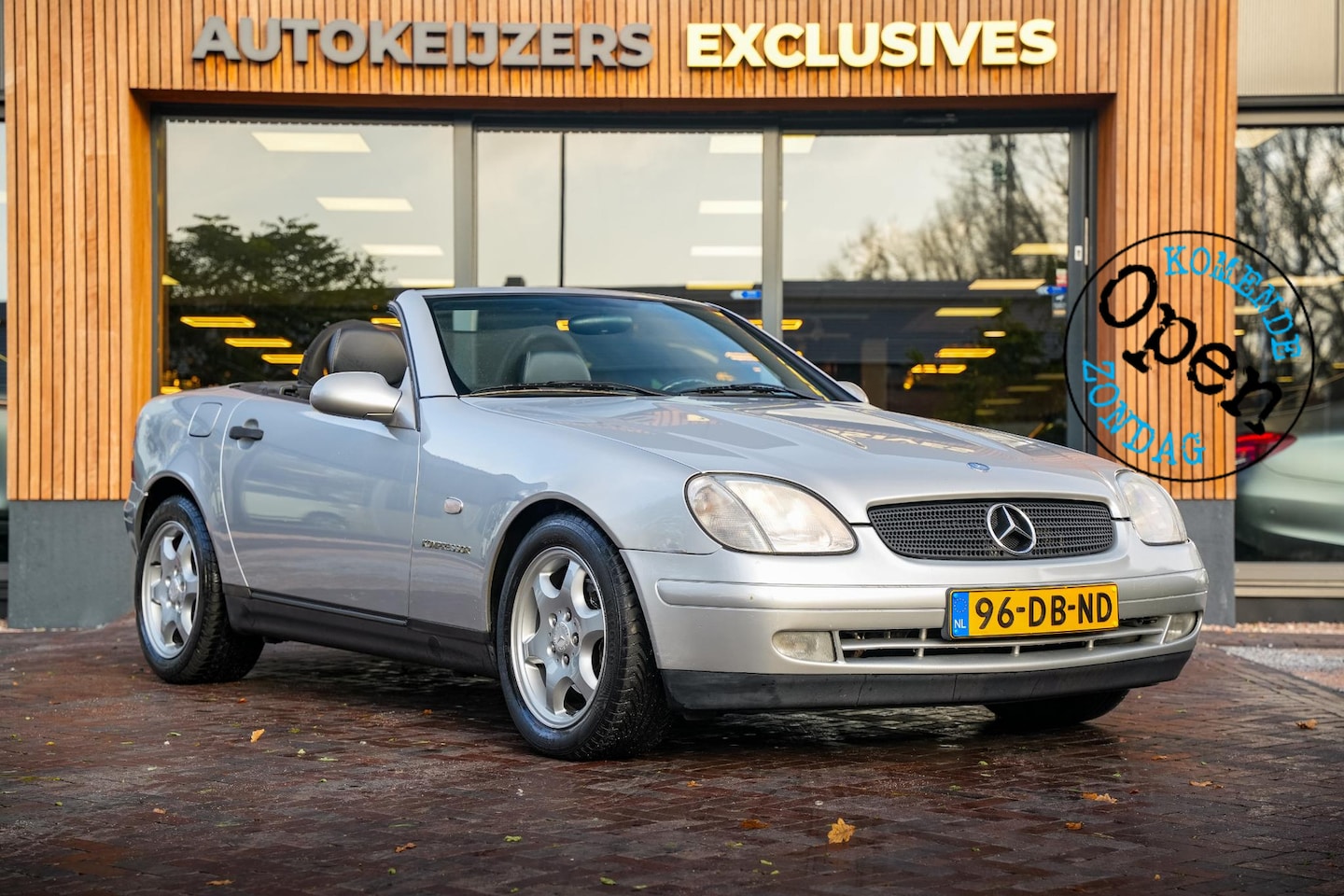 Mercedes-Benz SLK-klasse - 230 K. Airco Leer Cabriolet 16''LM - AutoWereld.nl