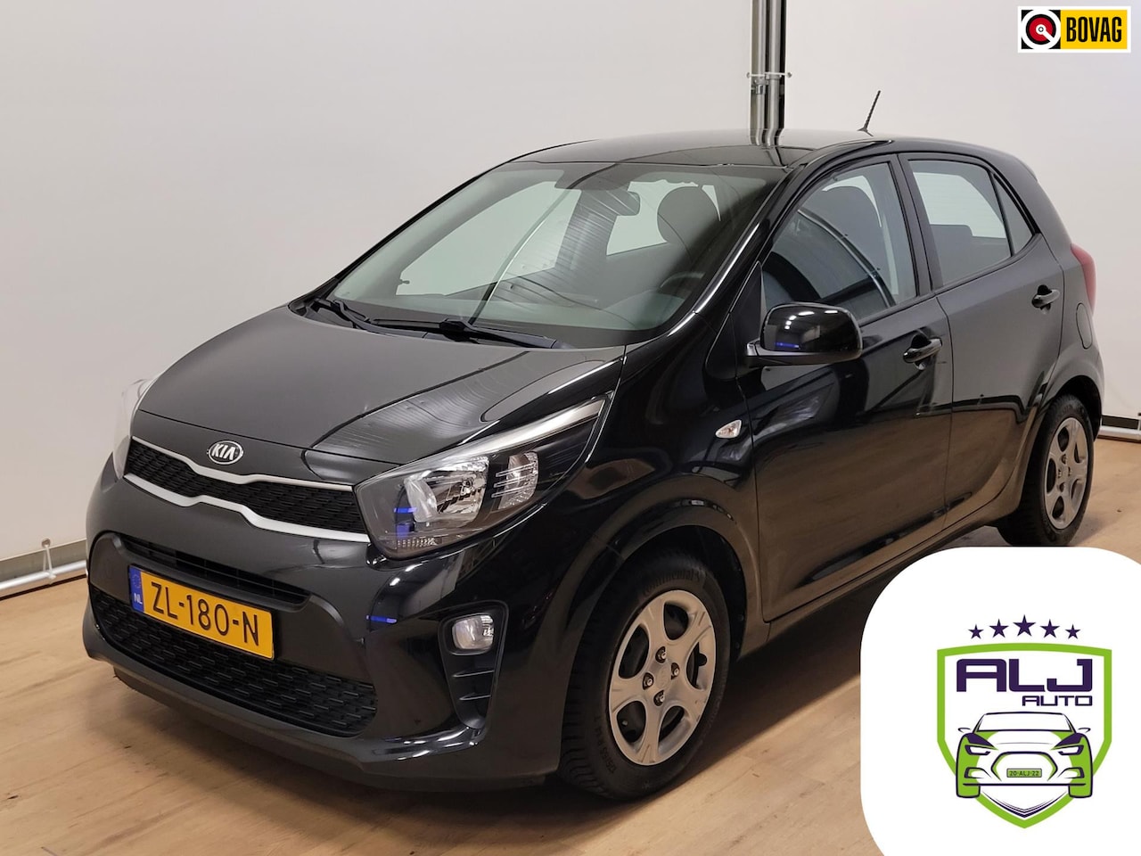 Kia Picanto - Occasion met airco en bluetooth | Tweedehands Kia Picanto zwart nu bij ALJauto | Dealerond - AutoWereld.nl