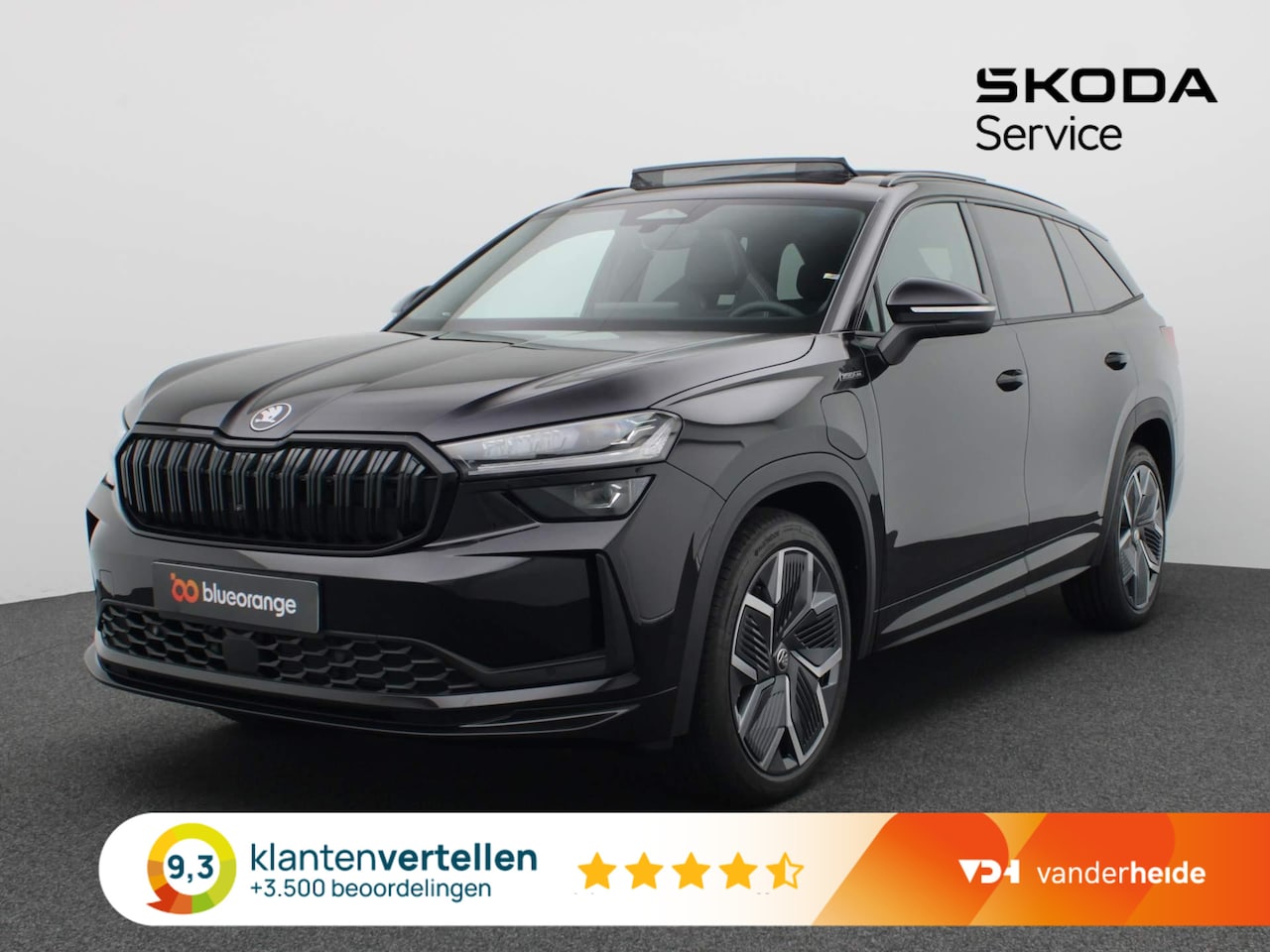 Skoda Kodiaq - 1.5 TSI PHEV Sportline Business 204PK DSG Trekhaak, matrix led, panoramadak, Canton Audio, - AutoWereld.nl