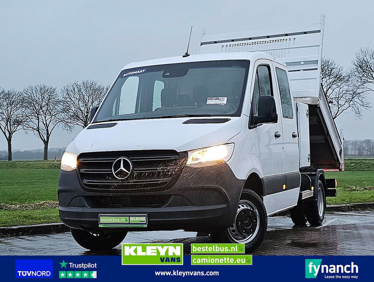 Mercedes-Benz Sprinter - 514 dub.cab. kipper ac! - AutoWereld.nl