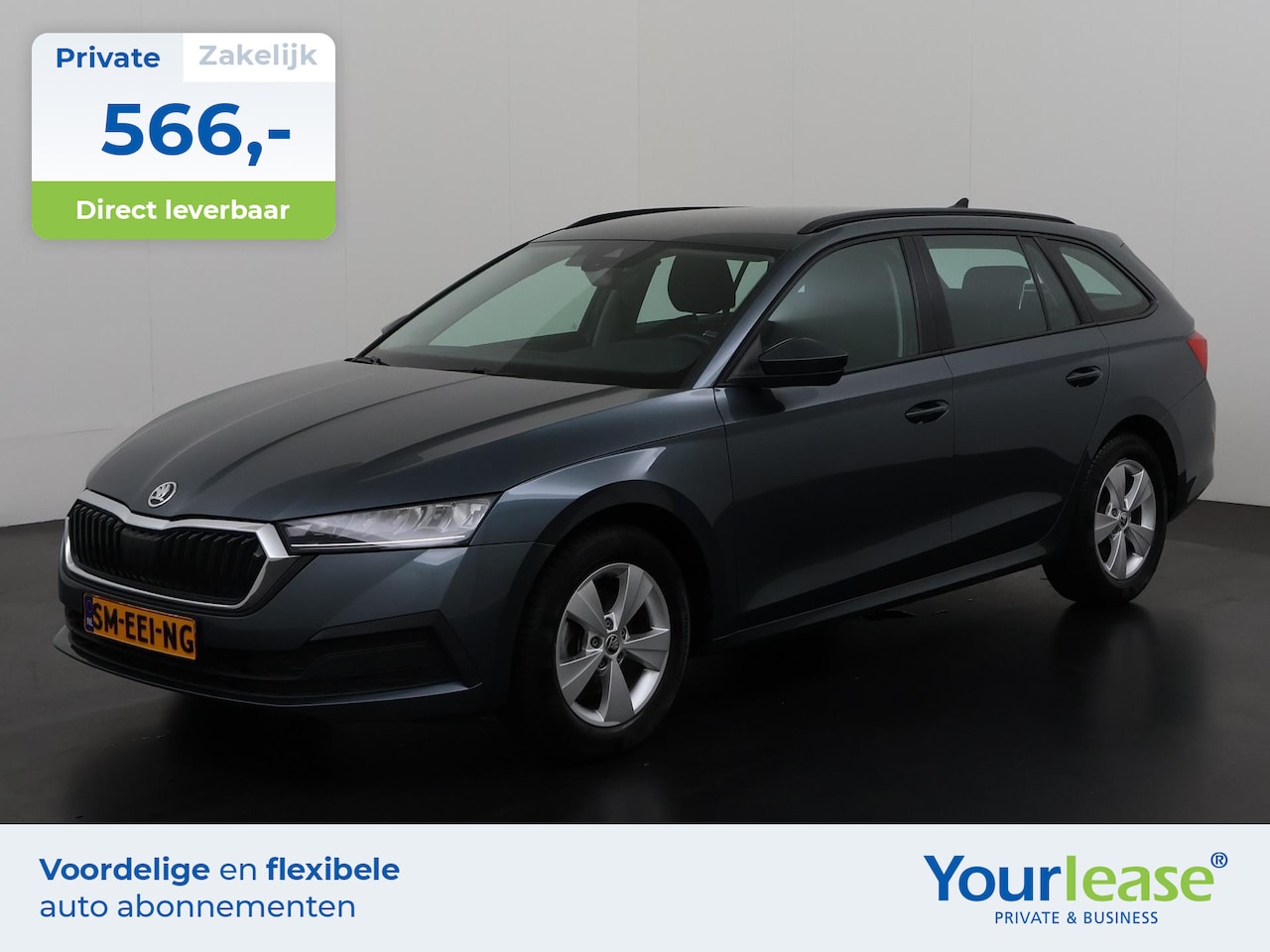 Skoda Octavia Combi - 1.5 e-TSI Active | All-in 566,- Private Lease | Zondag Open! - AutoWereld.nl