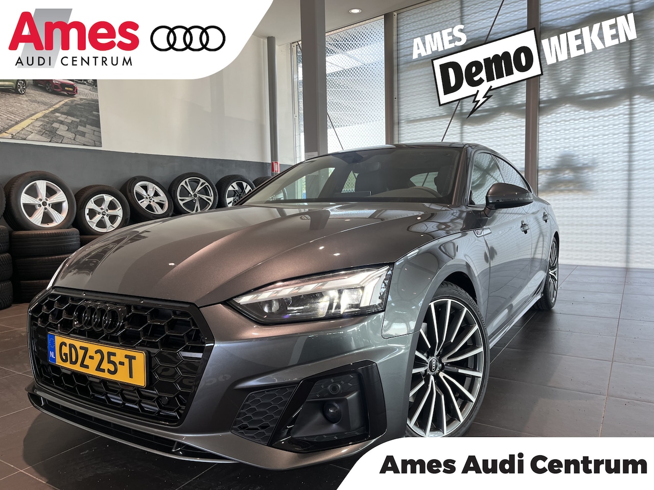 Audi A5 Sportback - 35 TFSI S edition Competition 150PK S-tronic | Pano | 19" lichtmetaal - AutoWereld.nl