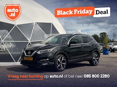 Nissan Qashqai - 1.3 DIG-T Tekna | Trekhaak | Camera | Carplay | Stoelverwarming | 19"LM Velgen |