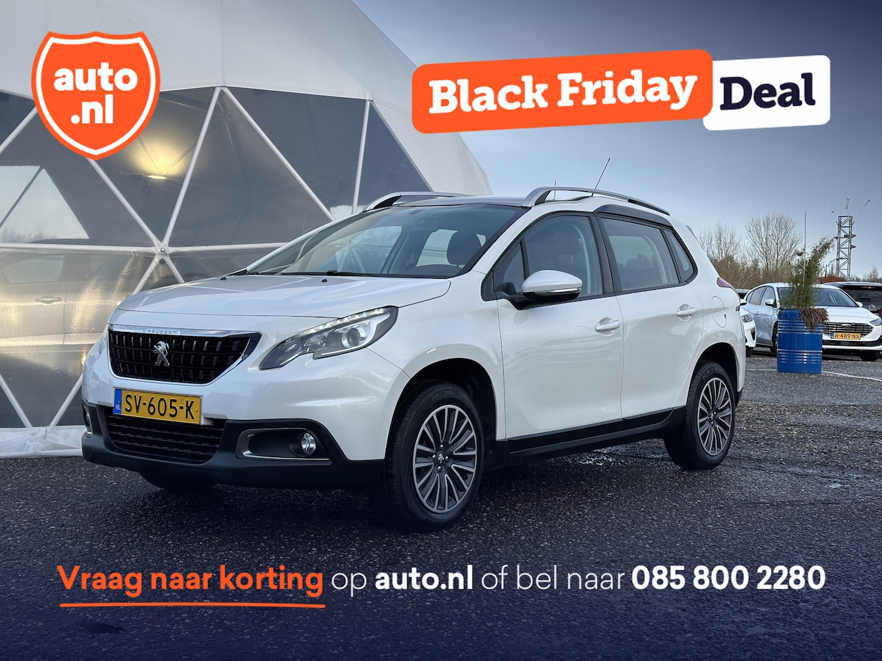 Peugeot 2008 - 1.2 PureTech Active | Panoramadak | Trekhaak | Cruise Control | Carplay | Parkeersensoren - AutoWereld.nl