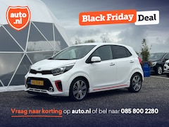 Kia Picanto - 1.2 CVVT GT-Line | Leder | Stoel + stuurverwarming | Keyless | Subwoofer | Carplay | Navig