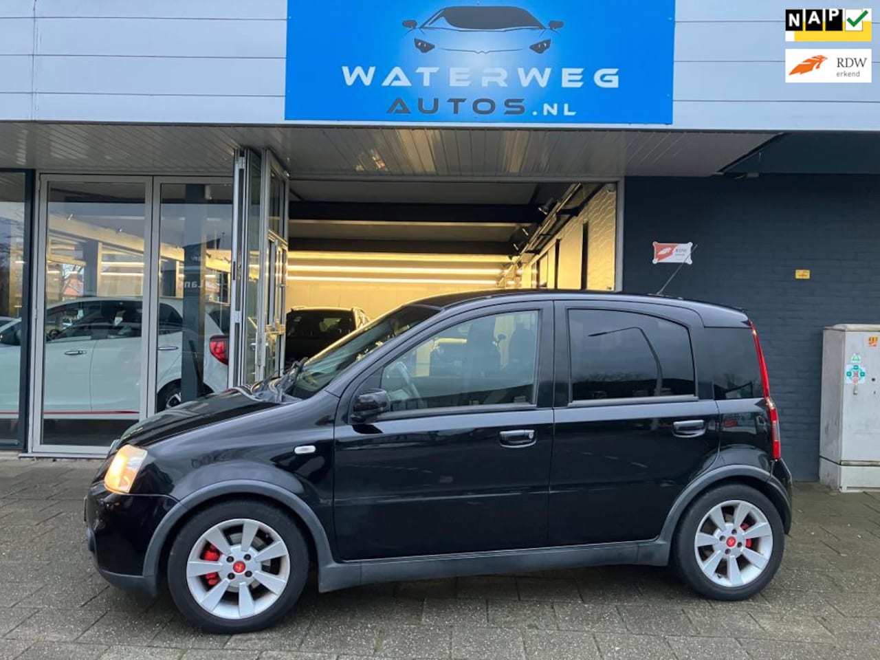 Fiat Panda - 1.4 16V Sport Abarth Airco/elektrisch ramen/Lm velgen - AutoWereld.nl