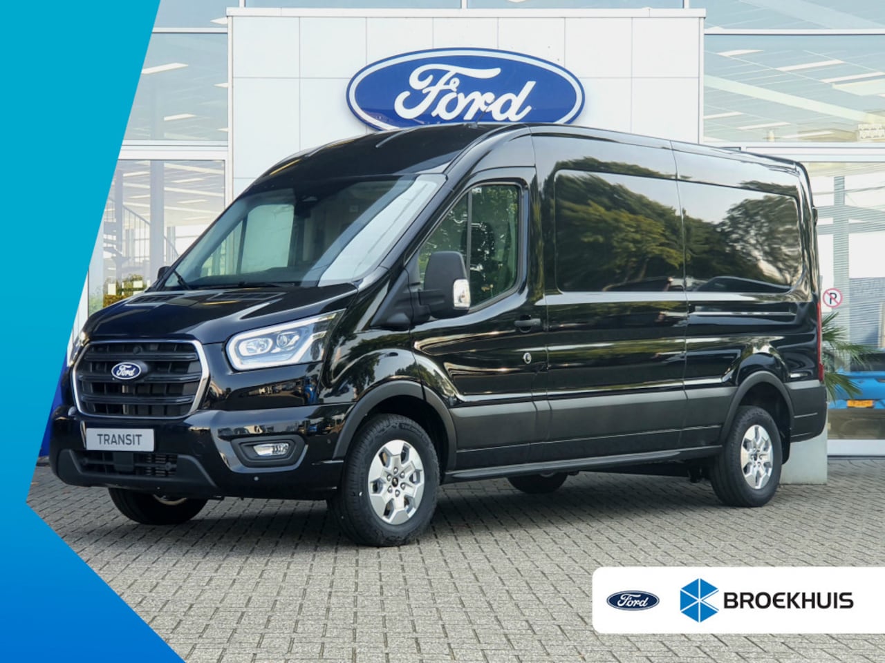 Ford Transit - 350 2.0 165 pk TDCI L3H2 Limited | € 7.080,- Voorraad Voordeel | Trekhaak | Keyless Entry - AutoWereld.nl