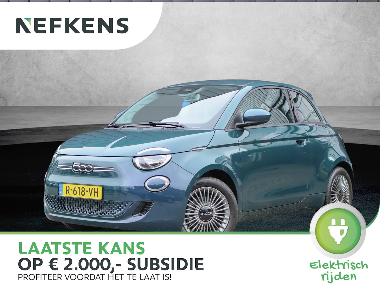 Fiat 500e - Icon 42 kWh 3-fase (Direct rijden/Climate/LMV/AppleCarPlay) - AutoWereld.nl