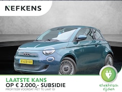 Fiat 500e - Icon 42 kWh 3-fase (Direct rijden/Climate/LMV/AppleCarPlay)