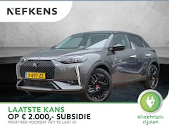 DS 3 - 3 E-Tense Performance Line 54 kWh 3-fase (DIRECT rijden/Camera/S.stoelen/TwoTone/AppleCarP