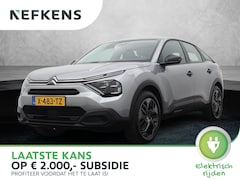 Citroën Ë-C4 - EV 50 kWh You 136pk Automaat | Climate Control | Camera | Licht Metalen Velgen 18"| Stof/K