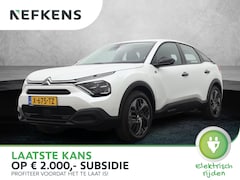 Citroën Ë-C4 - You 50 kWh 136pk Automaat | Uit voorraad leverbaar | Navigatie via Apple Carplay / Android