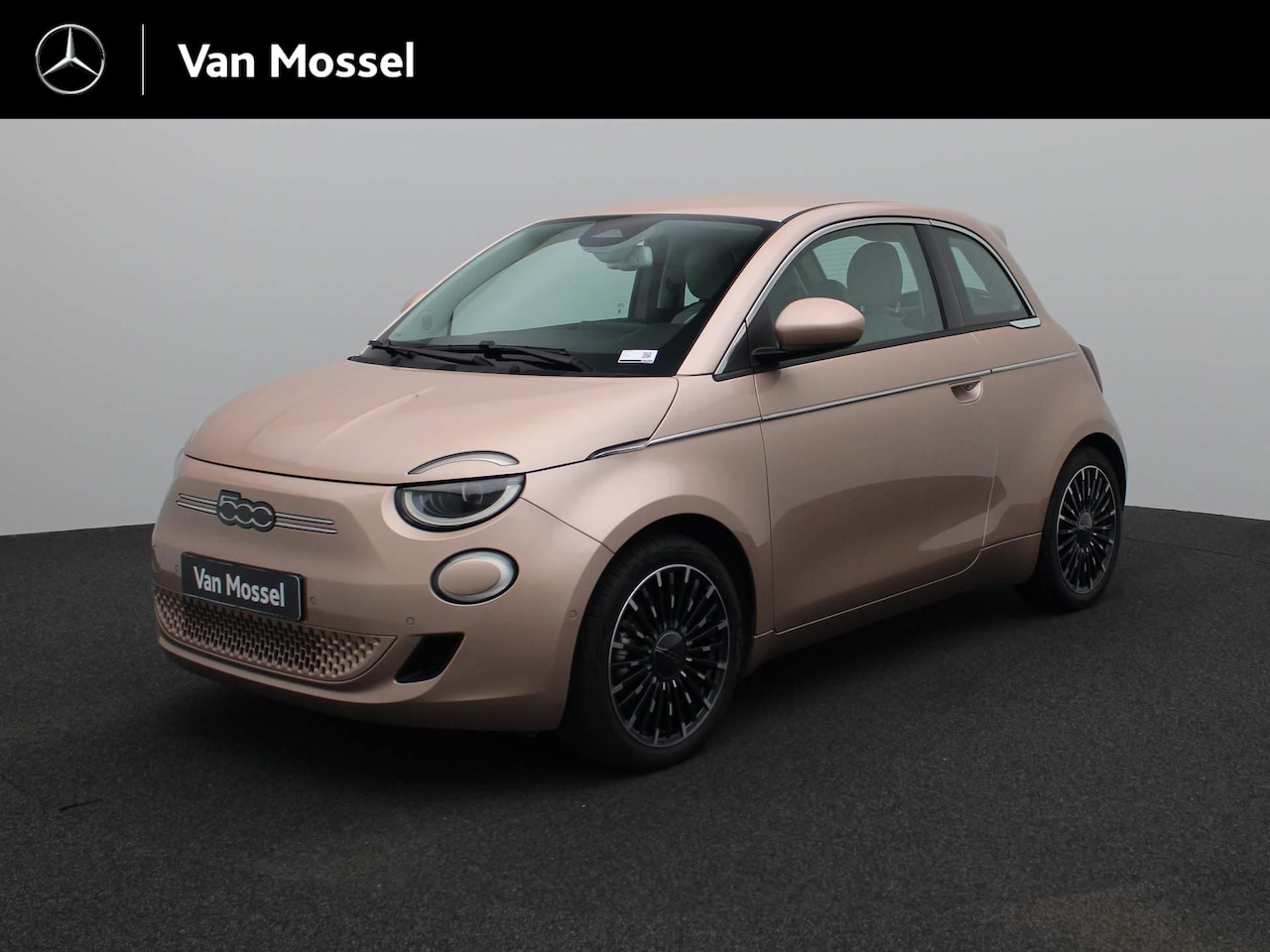 Fiat 500e - La Prima 42 kWh | Leder | Navi | Cam | LMV | ECC | - AutoWereld.nl