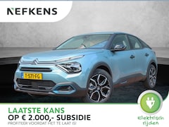 Citroën Ë-C4 - Feel 50 kWh 3 fase (RIJLKAAR/Camera/LMV/NAV./AppleCarPlay/Direct rijden)