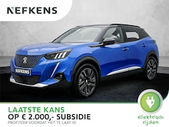 Peugeot e-2008 - SUV GT Pack 50 kWh 136pk Automaat | Navigatie | 3-fase laden | Schuif-/Kanteldak | Achteru