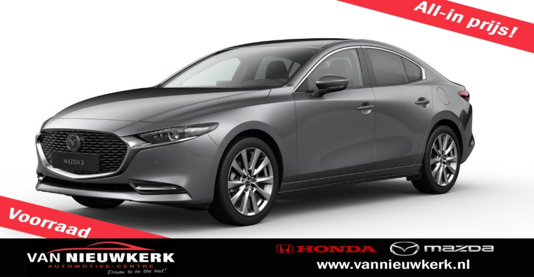 Mazda 3 - M-Hybrid 186PK Takumi automaat. Sunroof - AutoWereld.nl