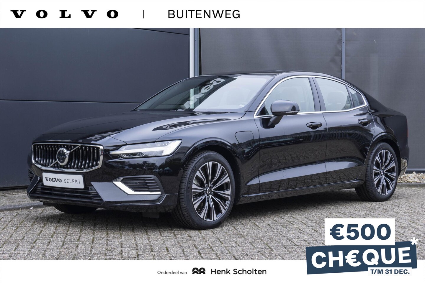 Volvo S60 - T6 Automaat Recharge AWD Ultimate Bright | Premium Audio by Harman Kardon | Head-Up displa - AutoWereld.nl