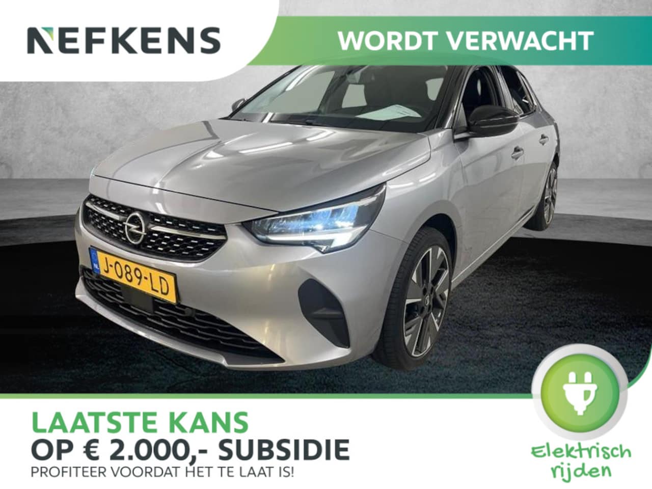 Opel Corsa-e - Elegance 50 kWh Elegance 50kWh (1ste eig./PRIJS ex.2.000 SUBSIDIE!!/Winterpakket/FASE 3/17"LMV/Climate/LED - AutoWereld.nl