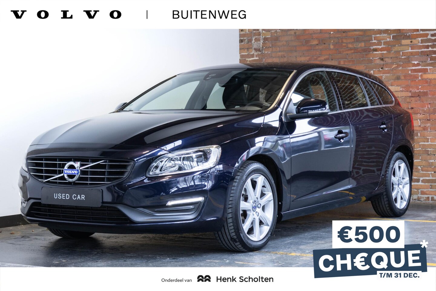 Volvo V60 - T3 Nordic+ | Dealer onderhouden | Volvo on Call | Stoelverwarming | High Performance audio - AutoWereld.nl