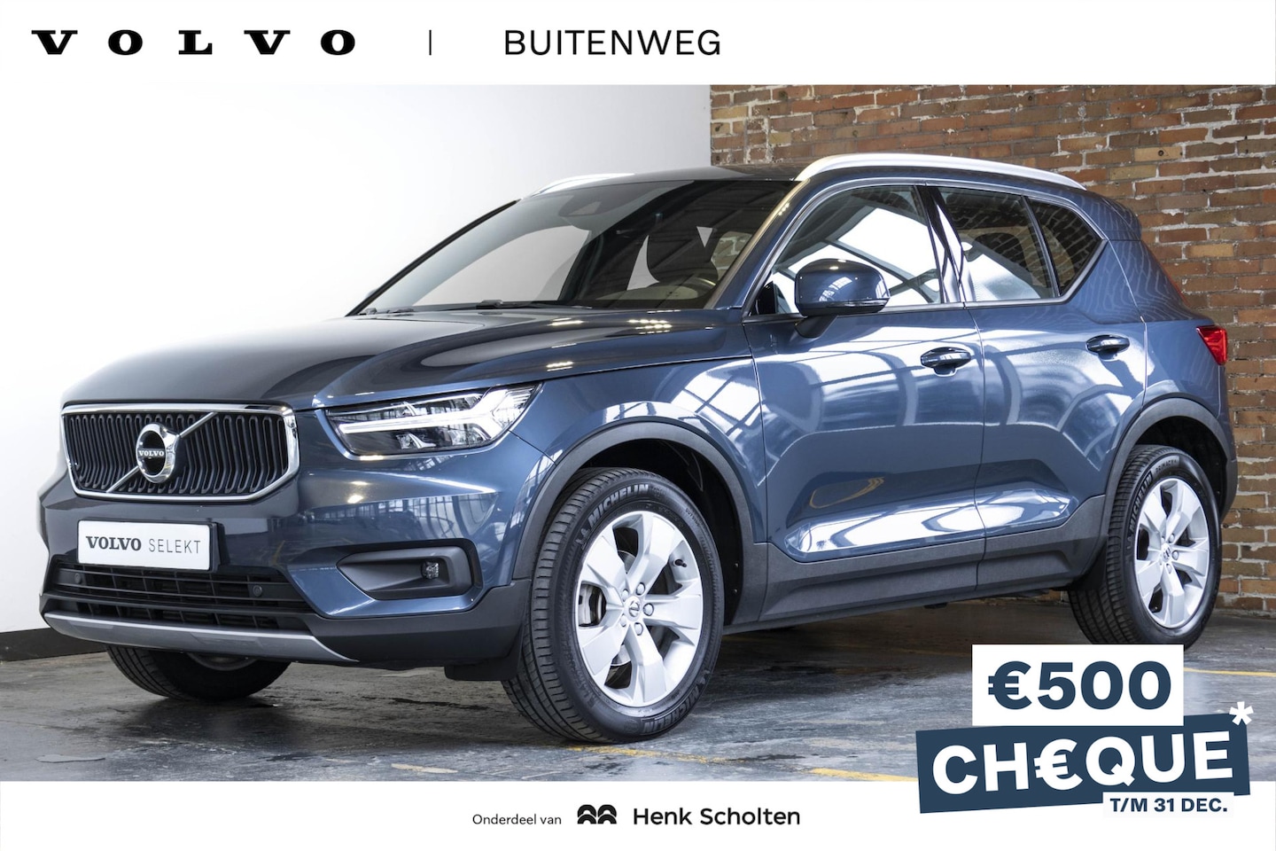 Volvo XC40 - T2 Automaat Momentum Pro | Interieur voorverwarming | Stoel- en stuurverwarming | Verwarmb - AutoWereld.nl