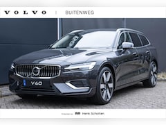 Volvo V60 - T6 Recharge AWD Essential Edition | Long Range | Direct Leverbaar | Google Infotainment |