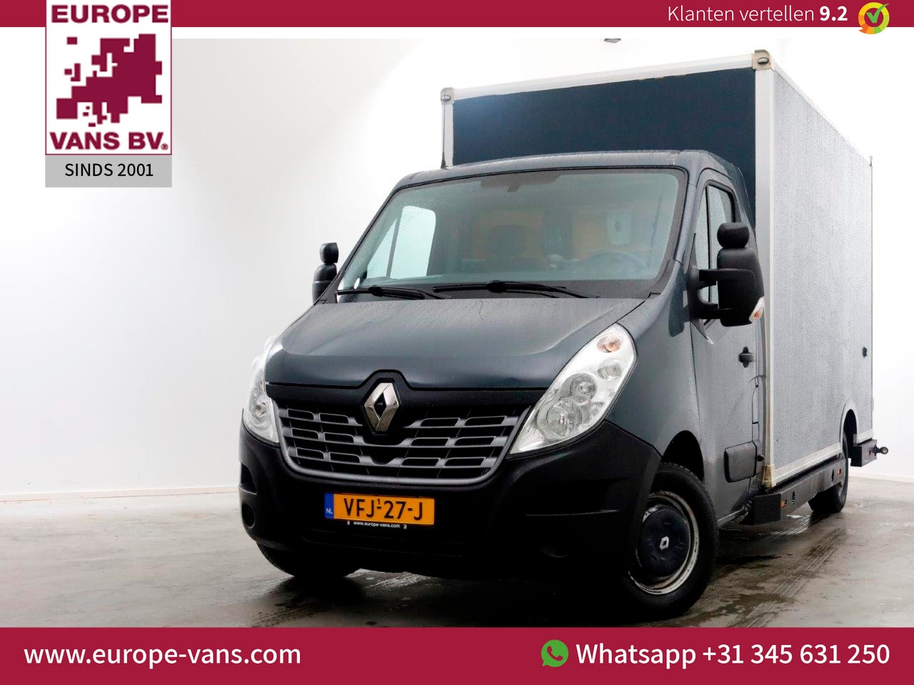 Renault Master - T35 2.3 dCi 170pk E6 Automaat Lowliner Bakwagen met achterdeuren 02-2020 - AutoWereld.nl