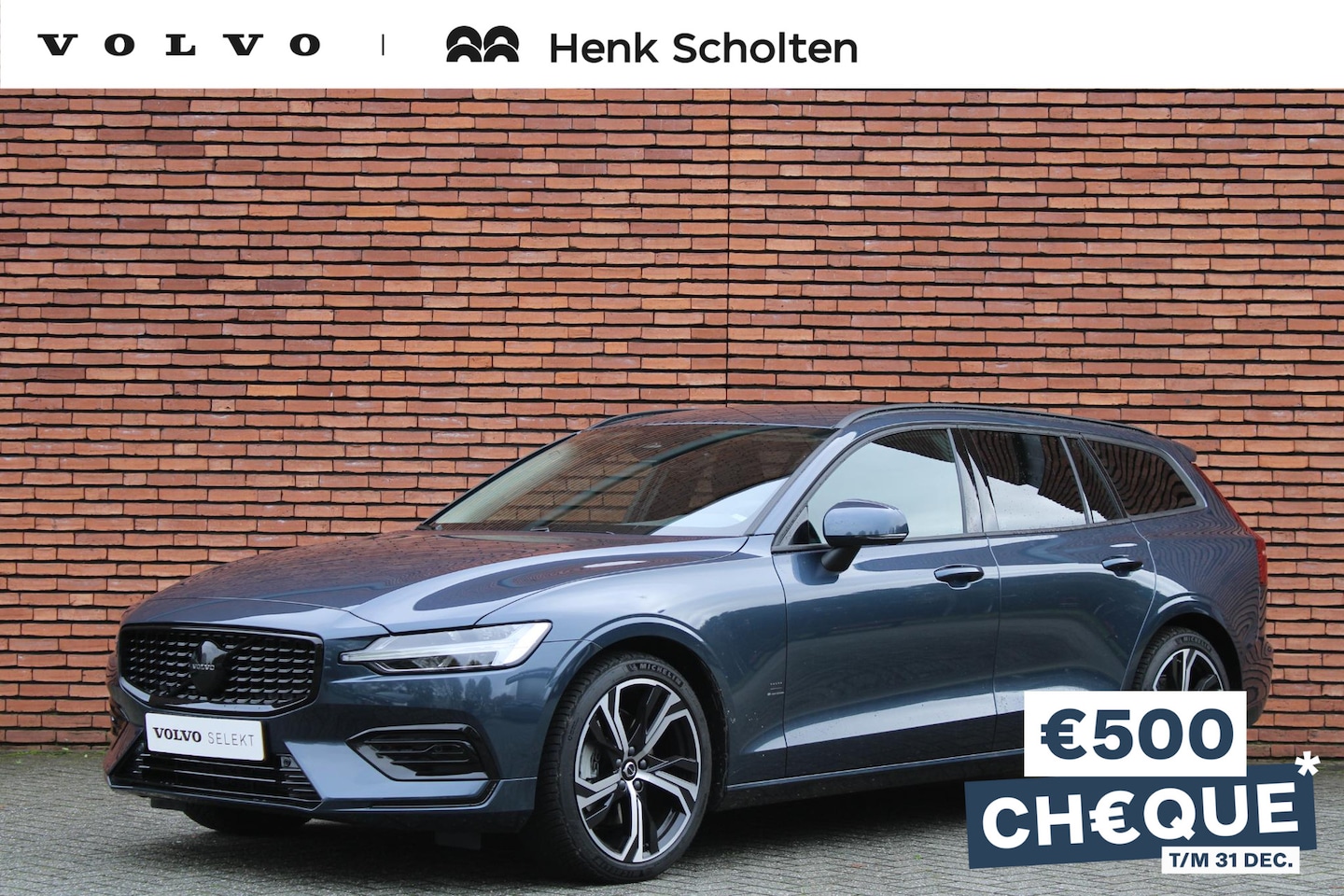 Volvo V60 - B4 197PK AUT7 Essential Edition, Adaptieve Cruise Control Met Pilot Assist, Verwarmbare Vo - AutoWereld.nl