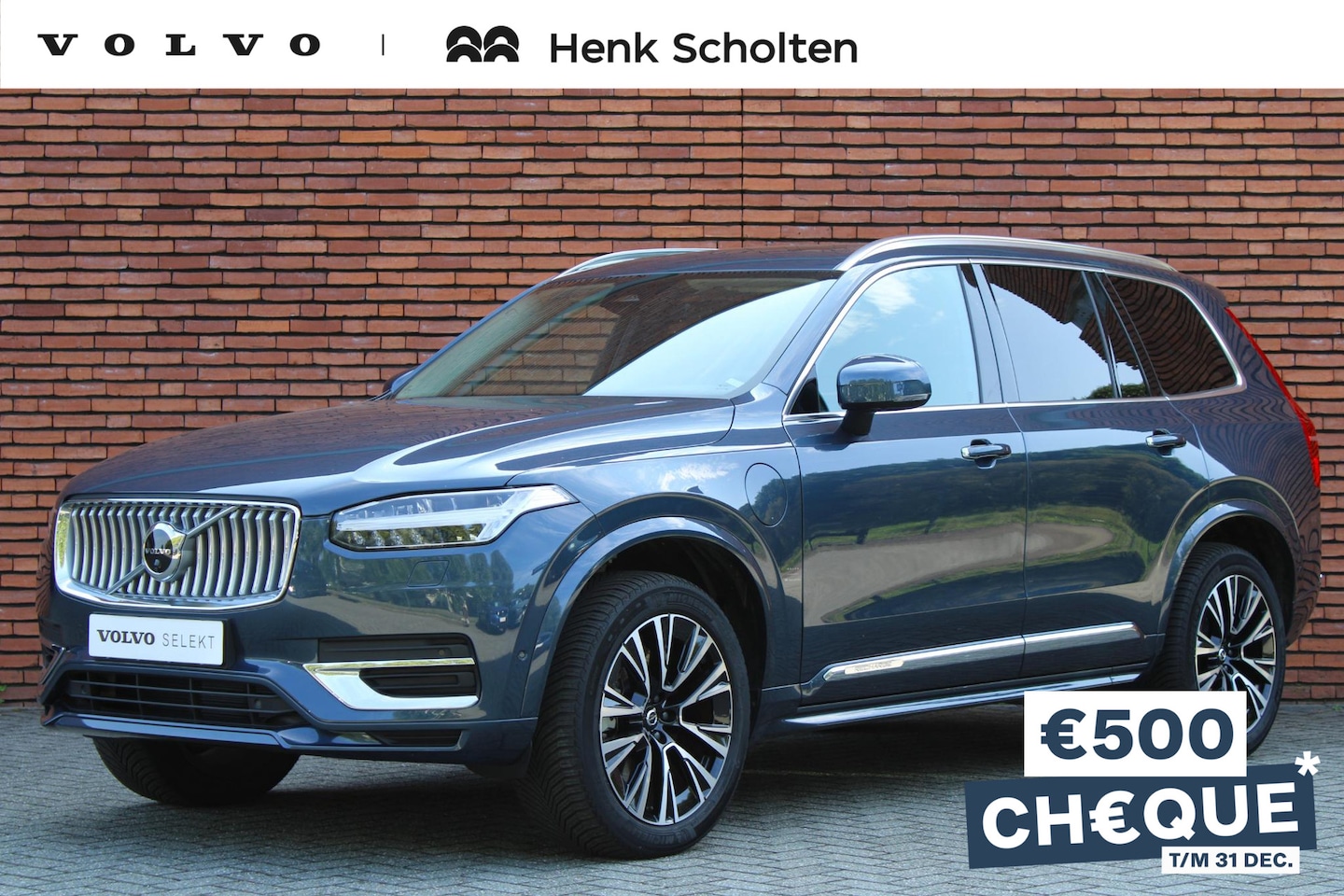 Volvo XC90 - T8 AUT8 455PK AWD Plus Bright, Trekhaak, 360 Graden Camera, Standkachel, Elektrisch Verste - AutoWereld.nl