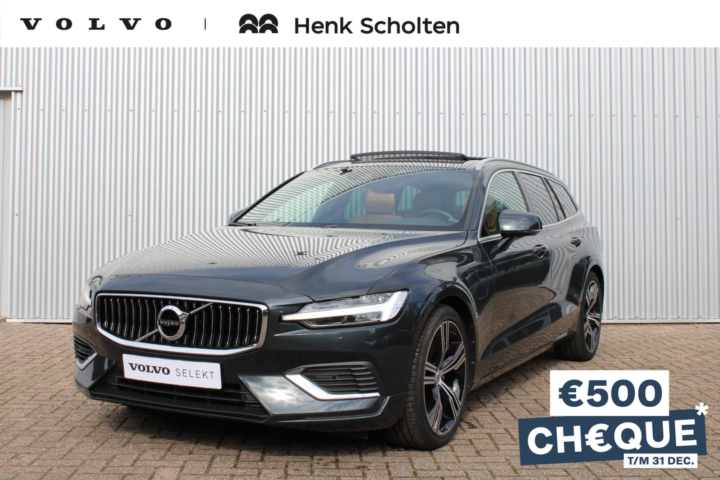 Volvo V60 - T6 AUT8 340PK AWD Inscription, Schuif-/Kanteldak, Verwarmbare/Geventileerde Voorstoelen, V - AutoWereld.nl