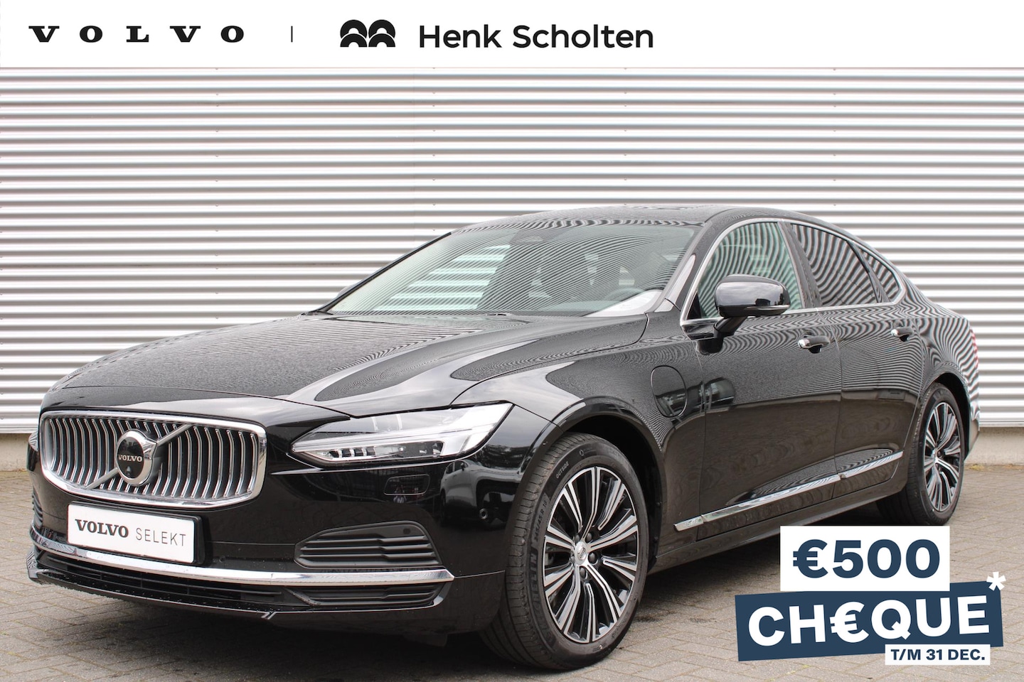 Volvo S90 - T8 AUT8 456PK AWD Plus Bright, Panoramisch Schuif-/Kanteldak, Lederen Bekleding, Power Sea - AutoWereld.nl